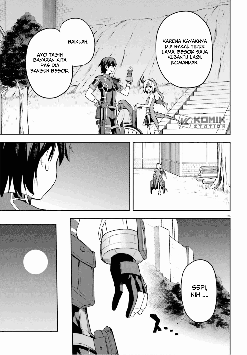 Sentouin, Hakenshimasu! Chapter 29