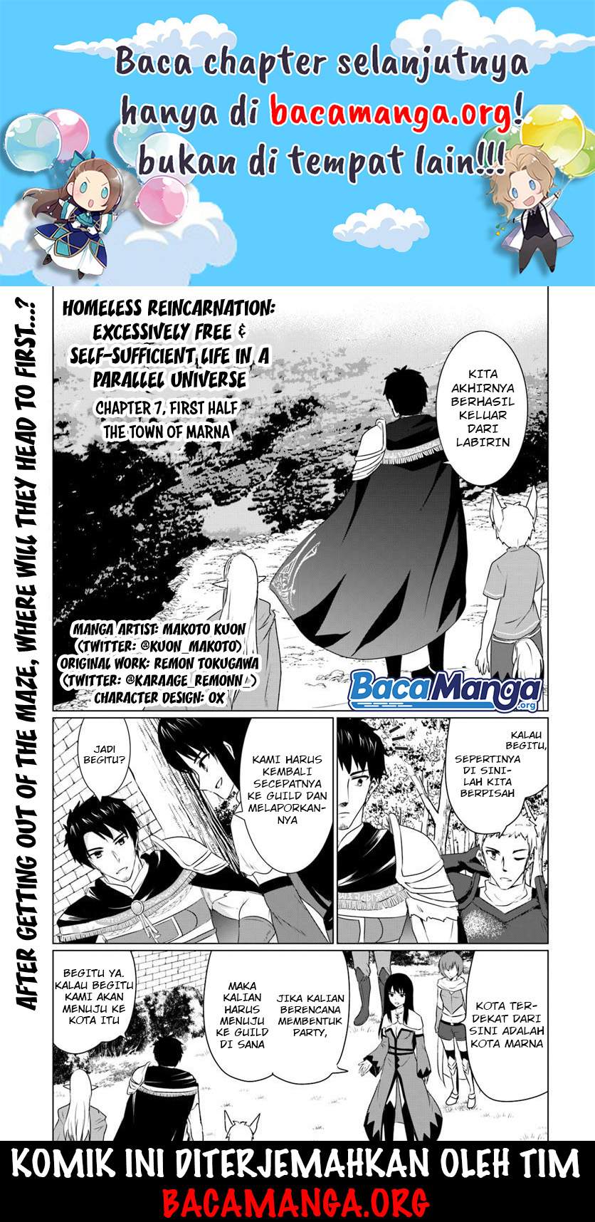 Homeless Tensei: Isekai De Jiyuu Sugiru Majutsu Jisoku Chapter 7