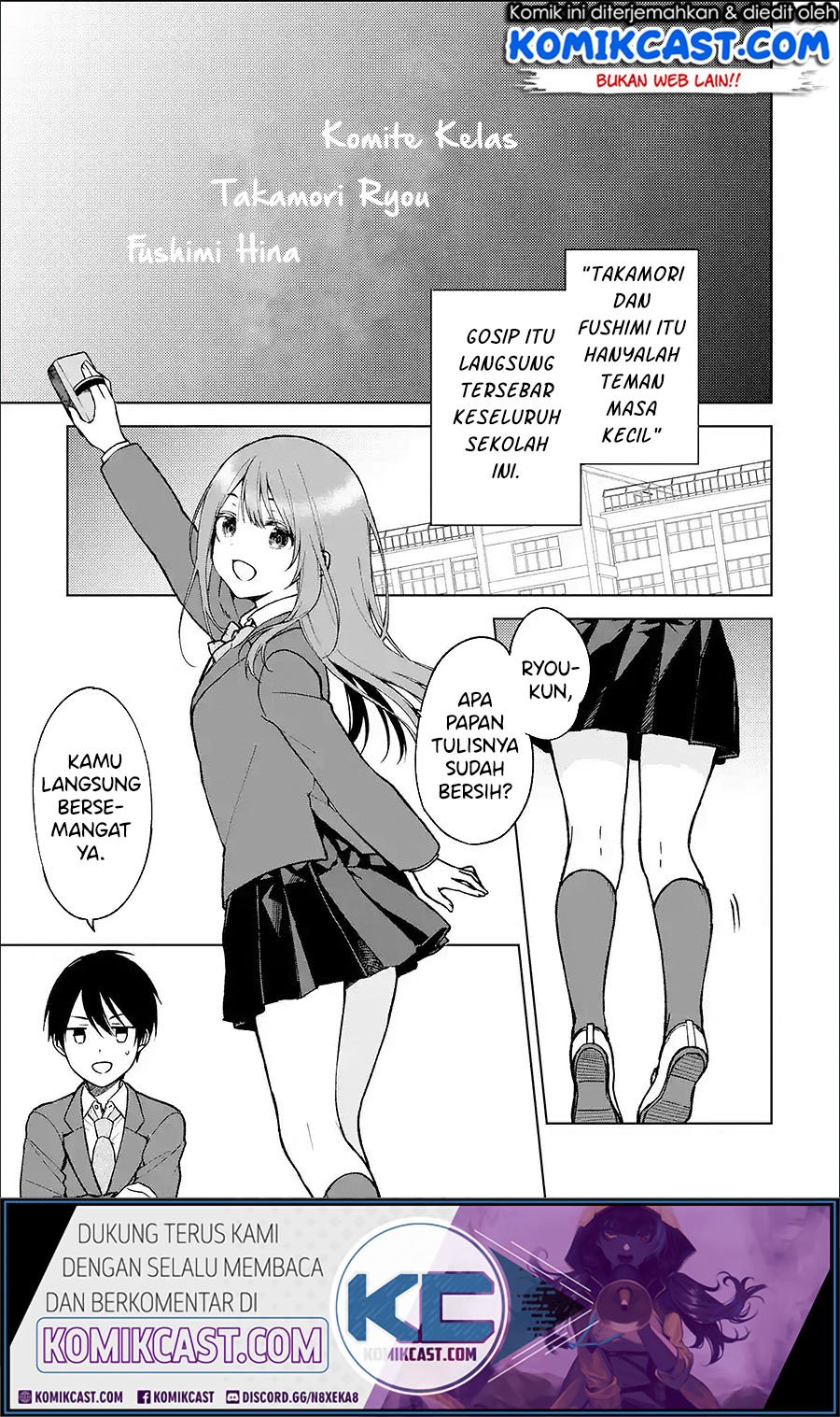 Chikan Saresou ni Natteiru S-kyuu Bishoujo wo Tasuketara Tonari no Seki no Osanajimi datta Chapter 13