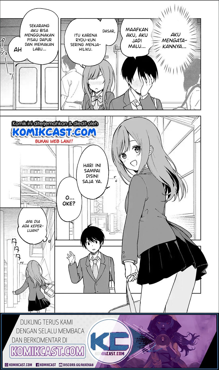 Chikan Saresou ni Natteiru S-kyuu Bishoujo wo Tasuketara Tonari no Seki no Osanajimi datta Chapter 13