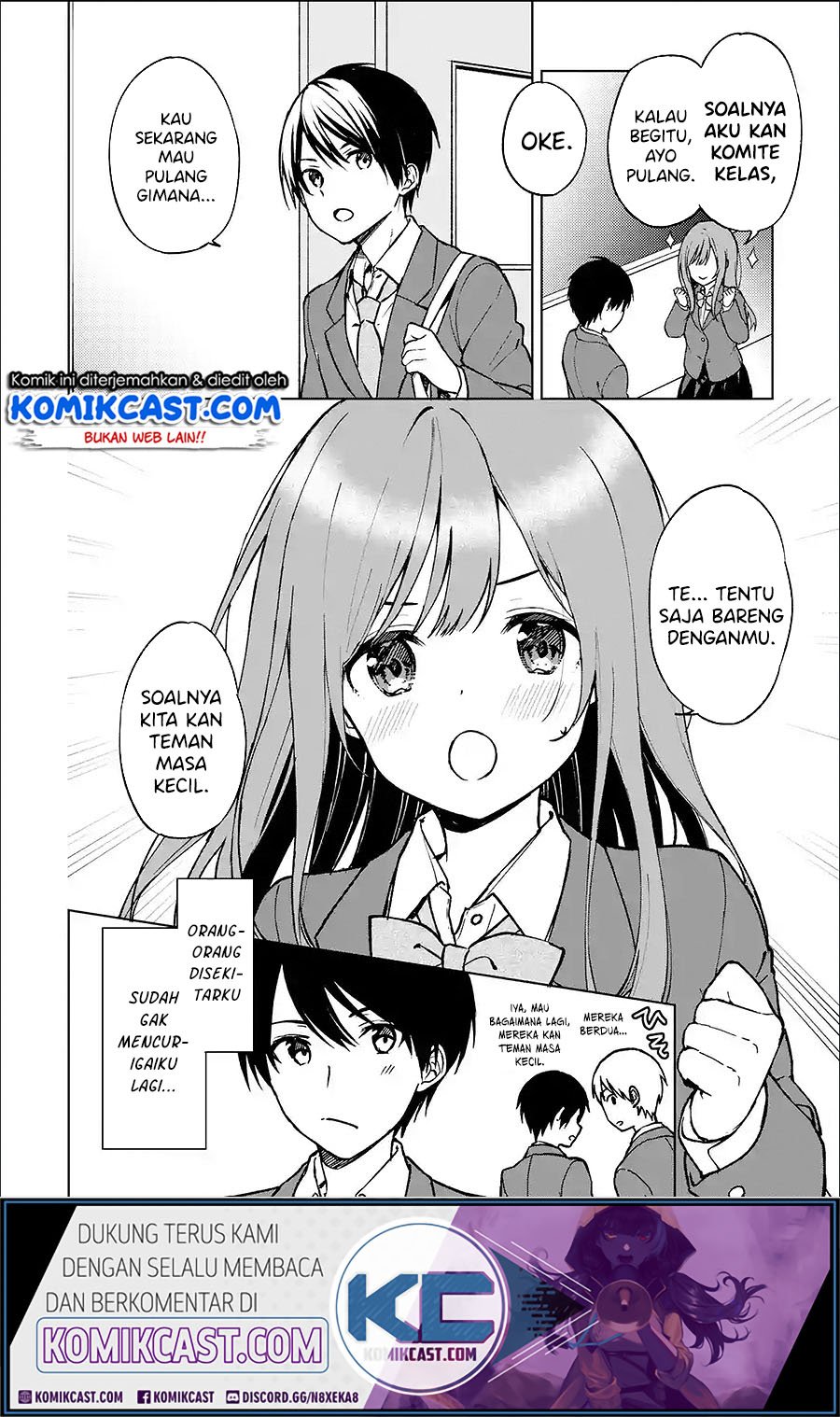 Chikan Saresou ni Natteiru S-kyuu Bishoujo wo Tasuketara Tonari no Seki no Osanajimi datta Chapter 13