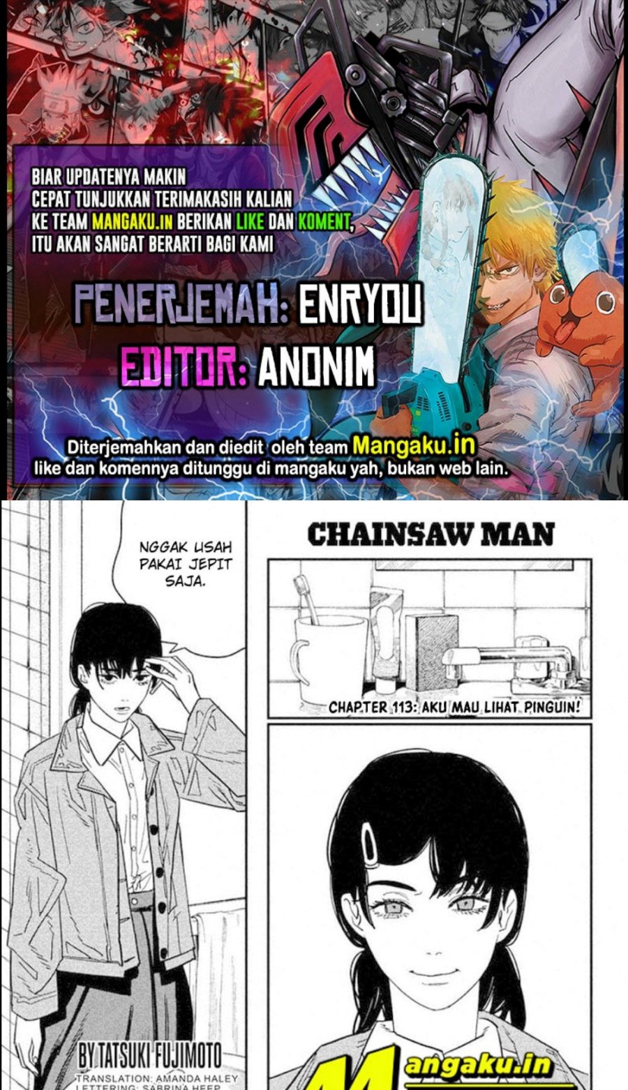 Chainsaw Man Chapter 113