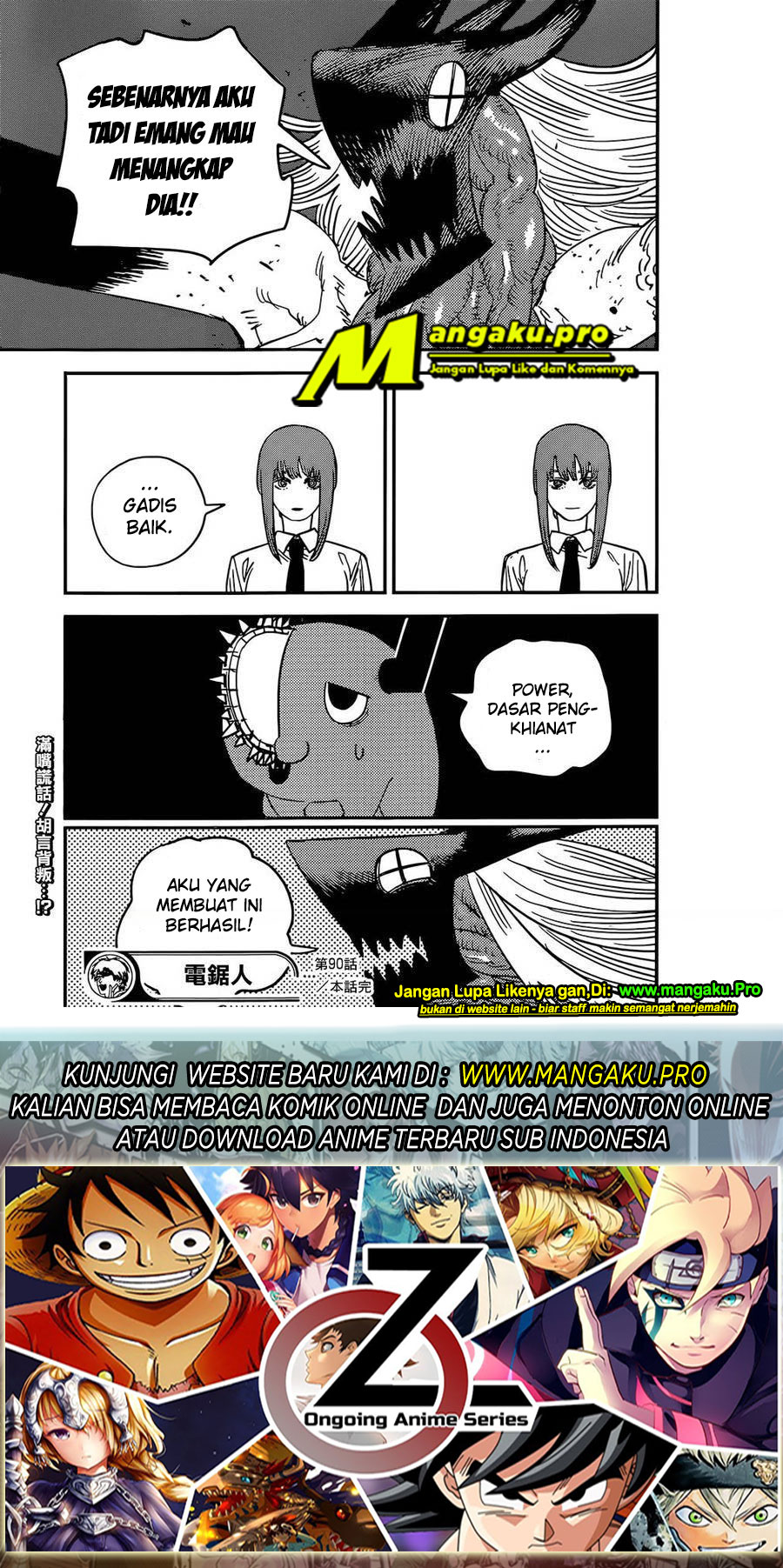 Chainsaw Man Chapter 90