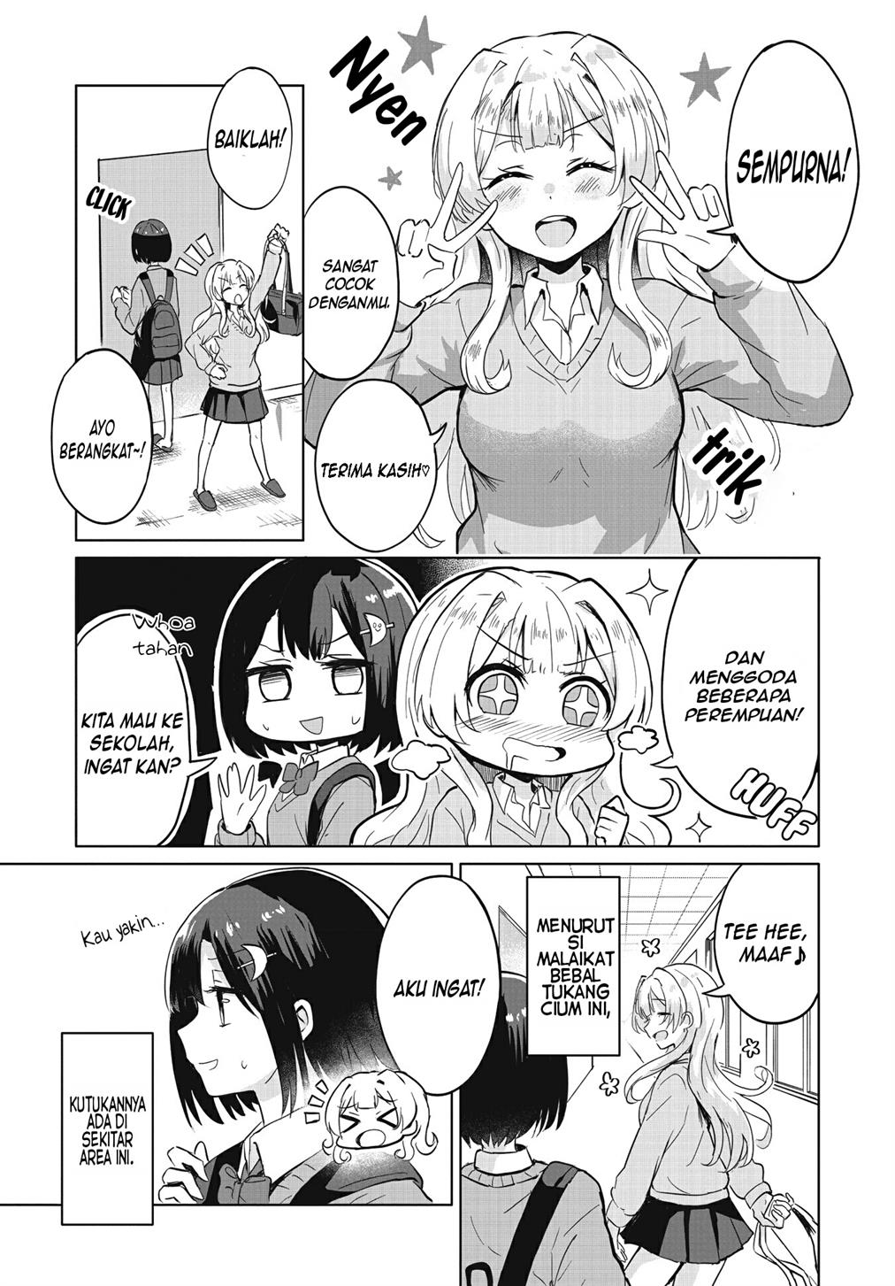 Ironna Onnanoko to Kisu wo shiteitara, Yuri Kisu ni Mezamete shimaimashita… Chapter 1