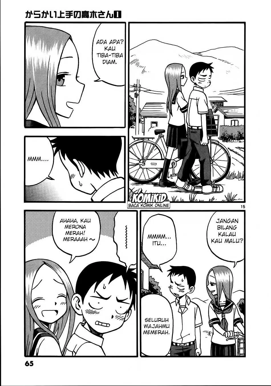 Karakai Jouzu no Takagi-san Chapter 4