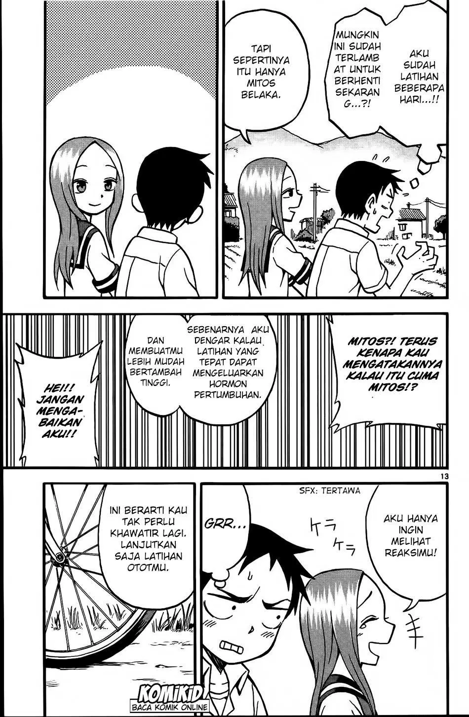 Karakai Jouzu no Takagi-san Chapter 4