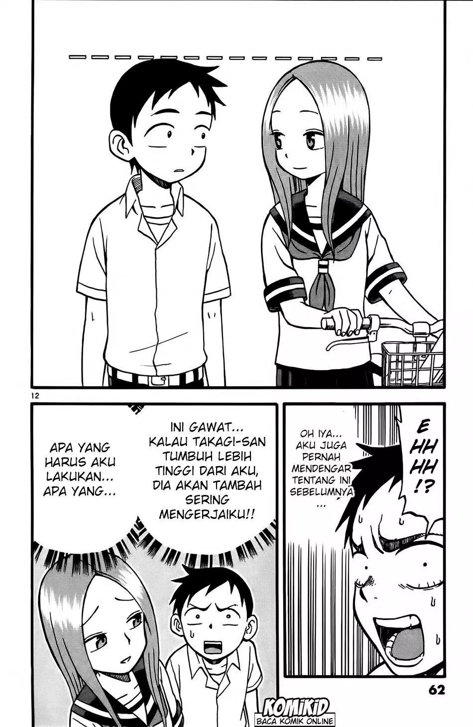 Karakai Jouzu no Takagi-san Chapter 4