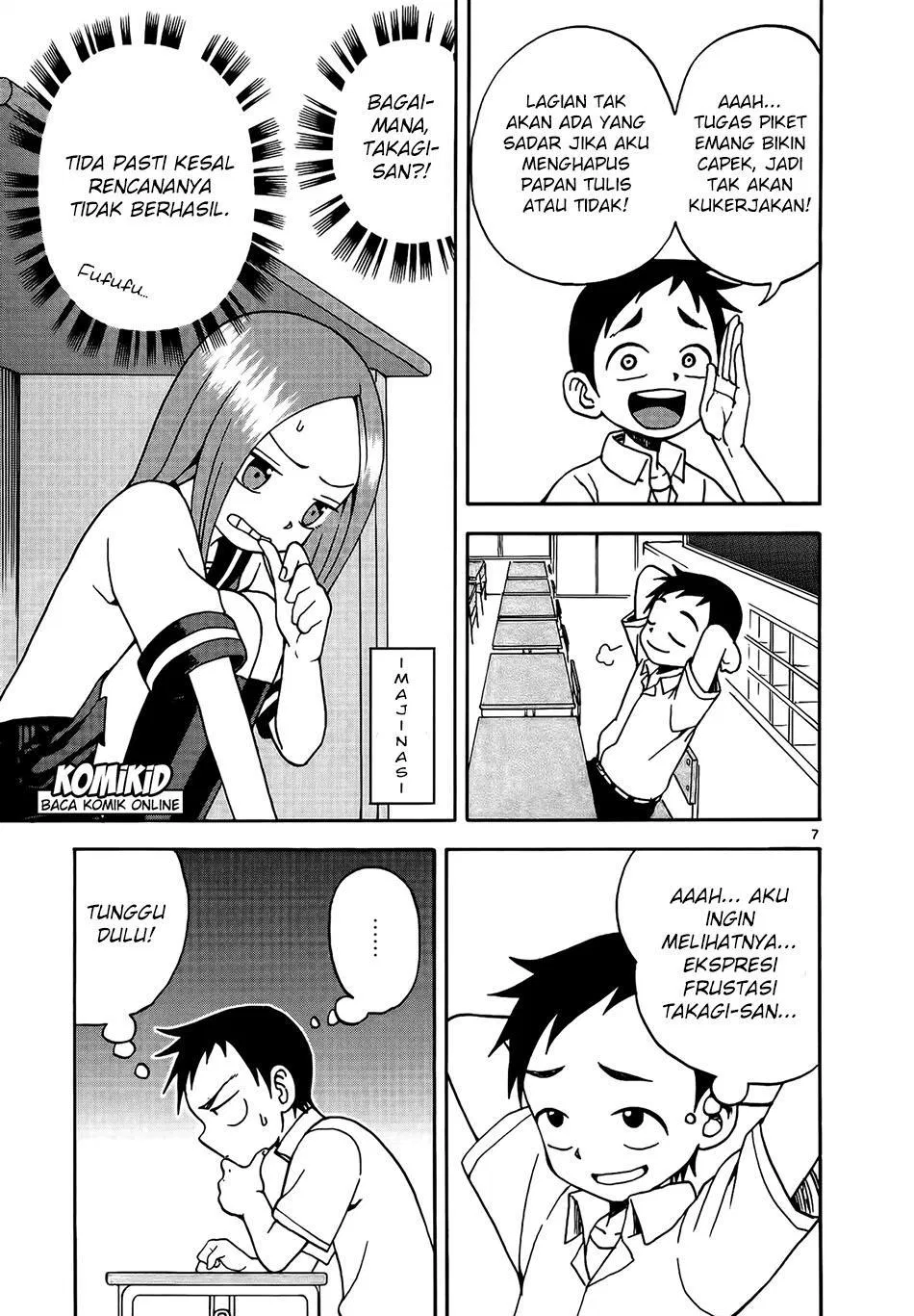 Karakai Jouzu no Takagi-san Chapter 6