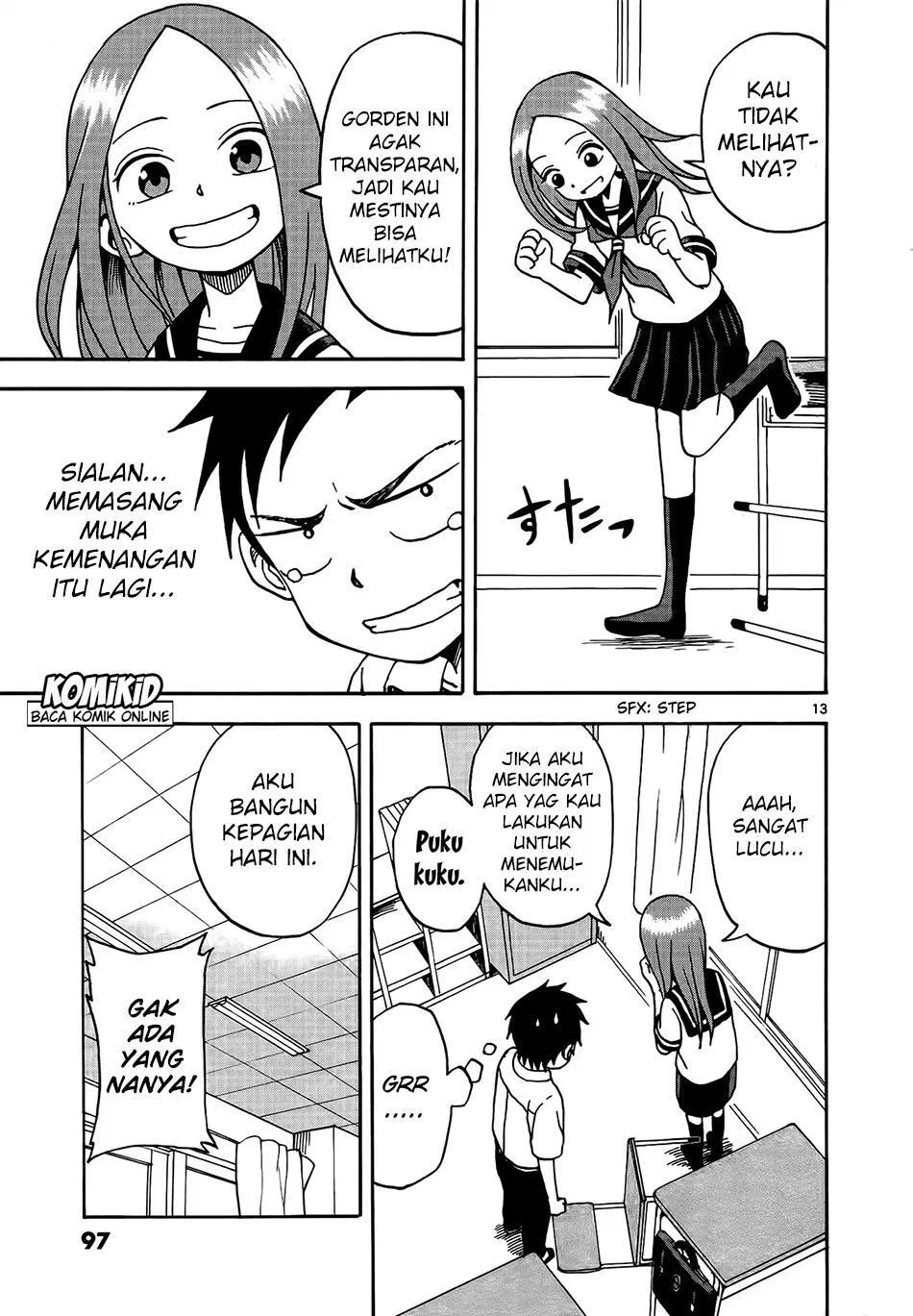 Karakai Jouzu no Takagi-san Chapter 6