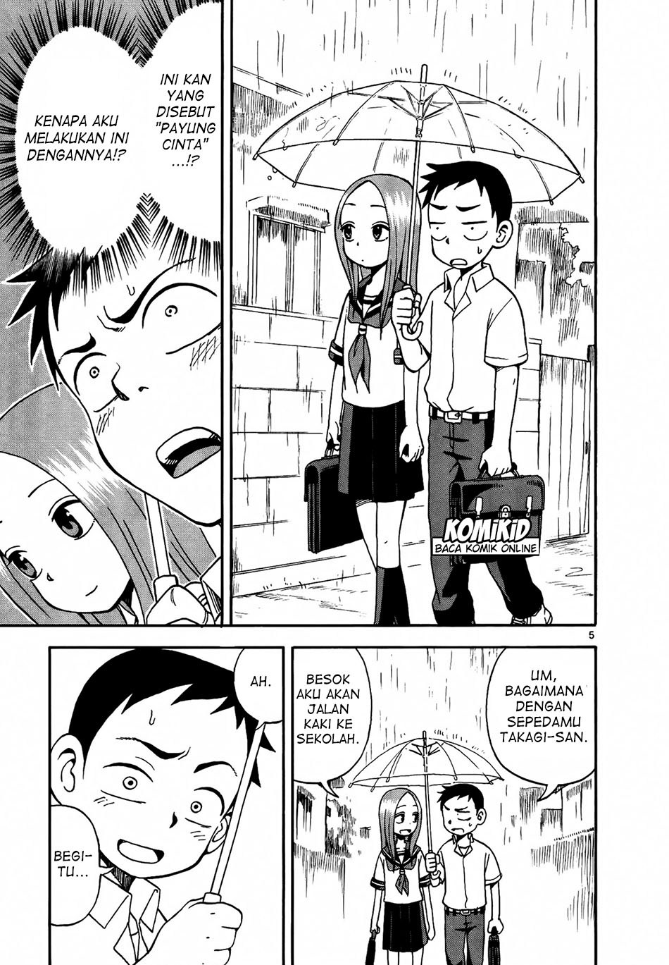 Karakai Jouzu no Takagi-san Chapter 7