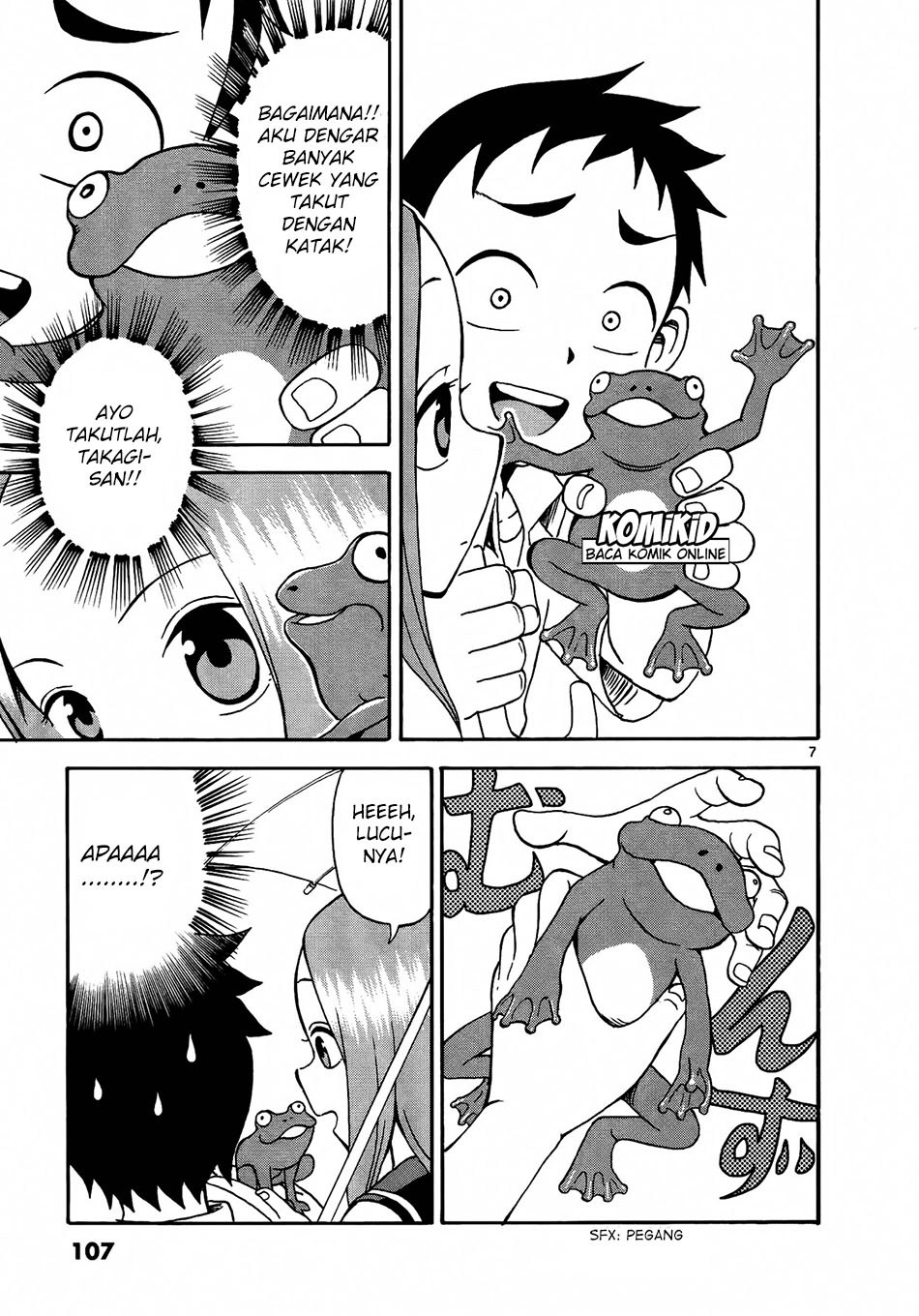 Karakai Jouzu no Takagi-san Chapter 7