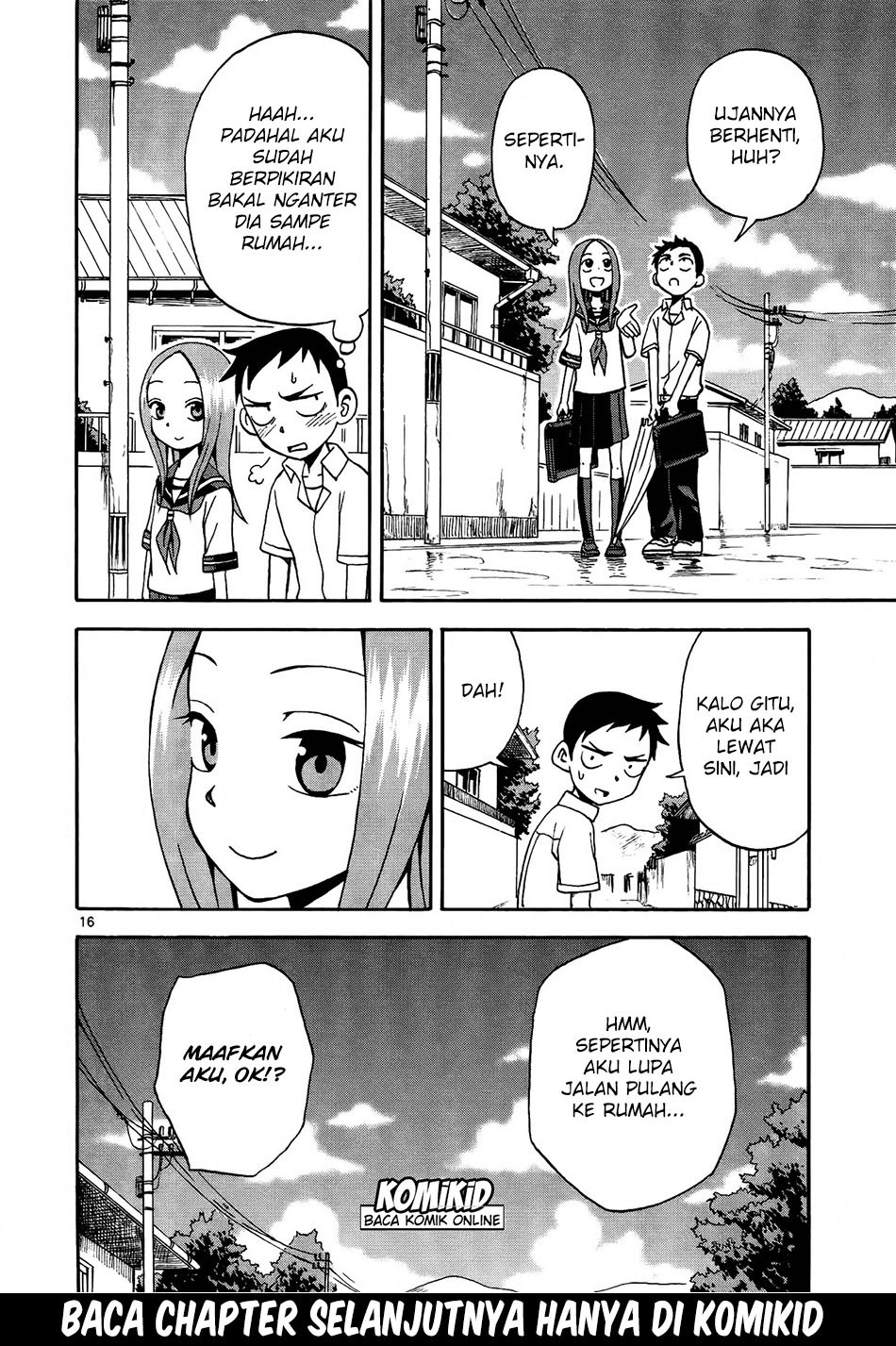 Karakai Jouzu no Takagi-san Chapter 7