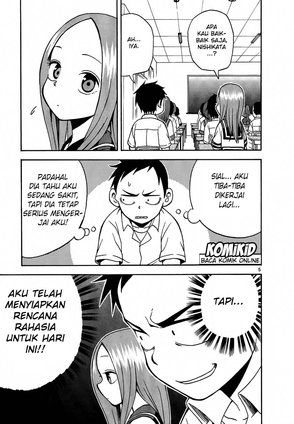 Karakai Jouzu no Takagi-san Chapter 8