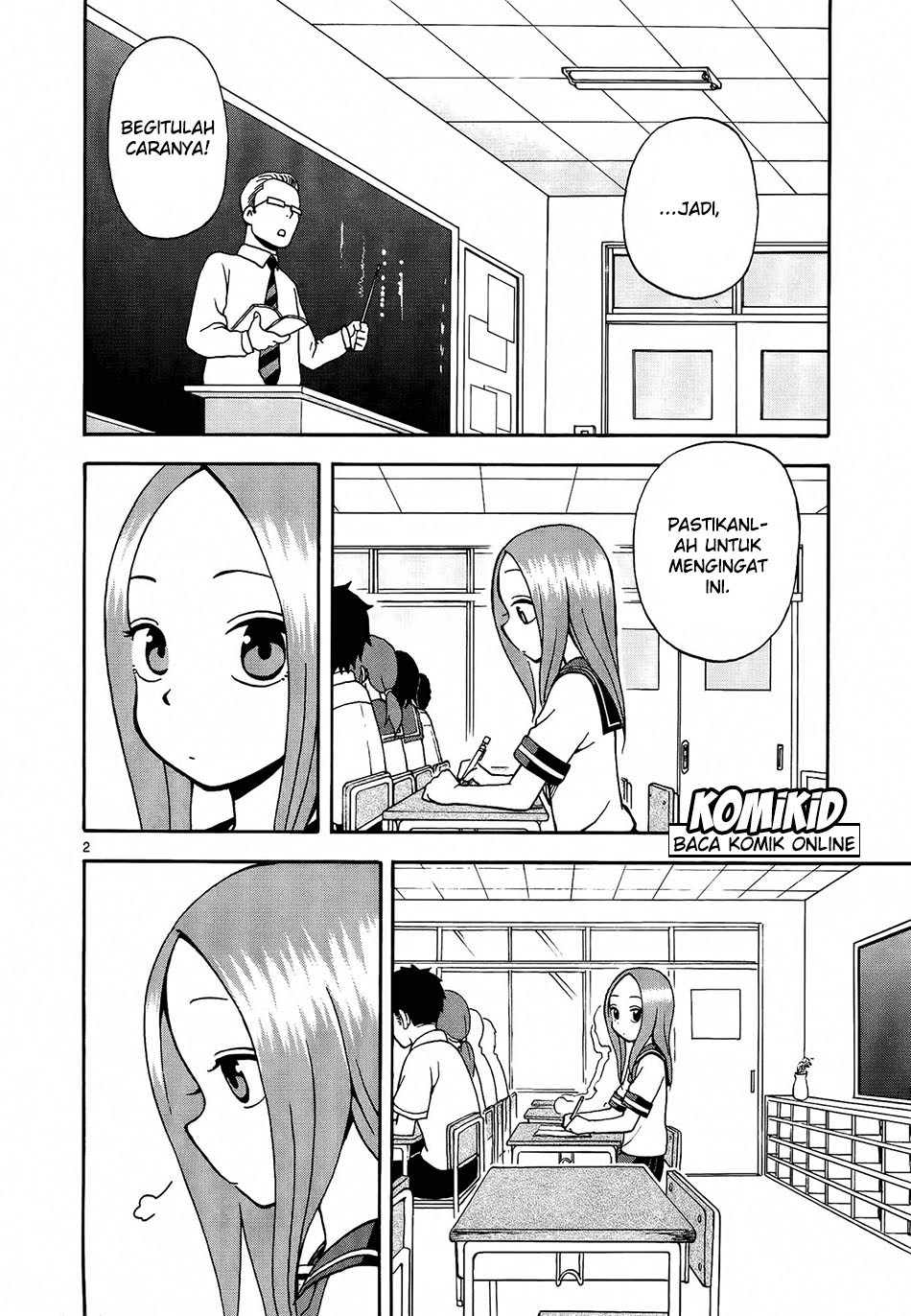 Karakai Jouzu no Takagi-san Chapter 8