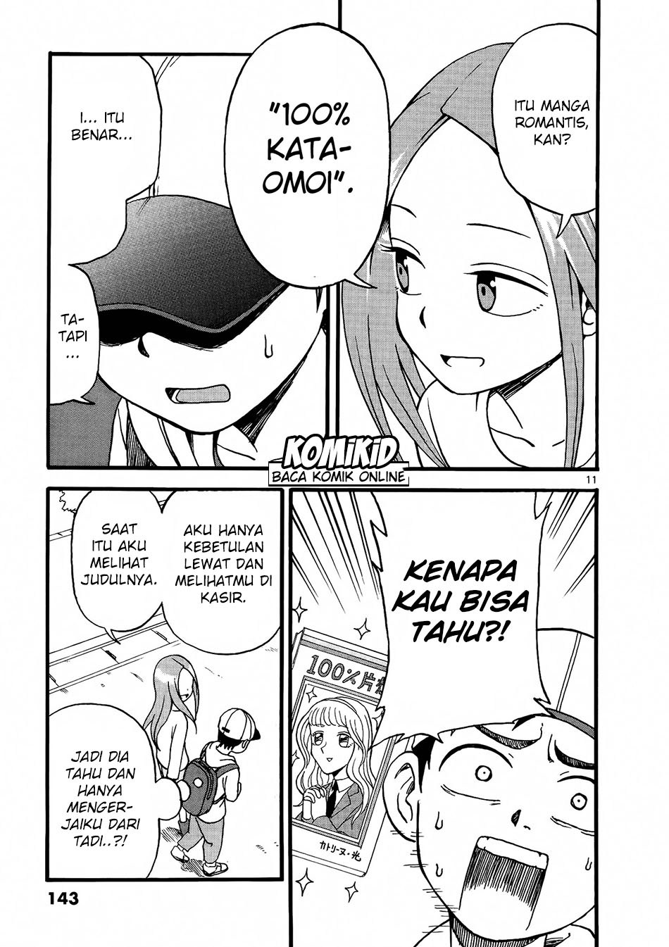 Karakai Jouzu no Takagi-san Chapter 9