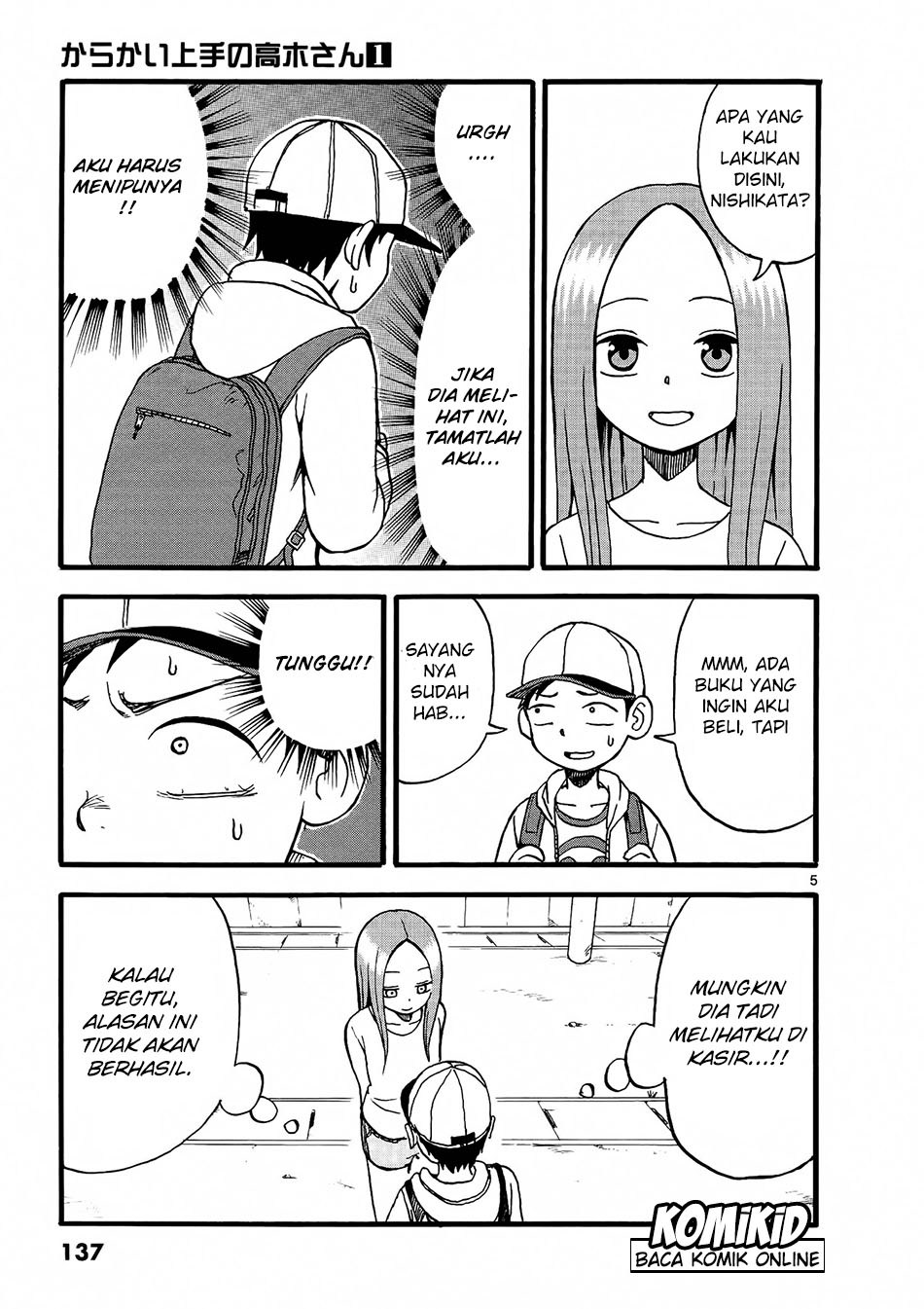 Karakai Jouzu no Takagi-san Chapter 9