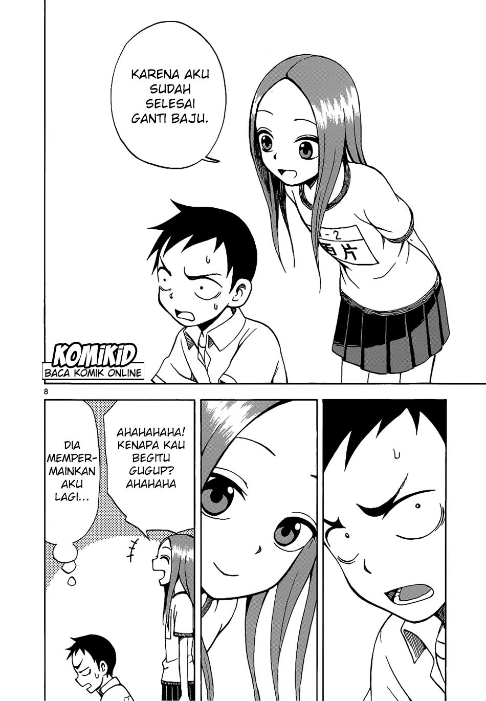 Karakai Jouzu no Takagi-san Chapter 10