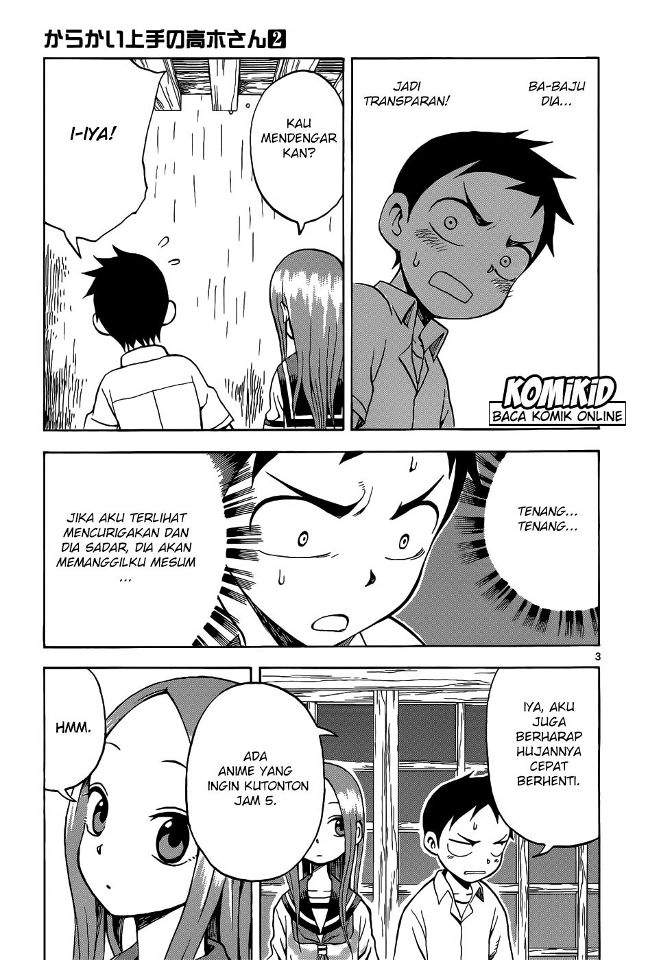 Karakai Jouzu no Takagi-san Chapter 10