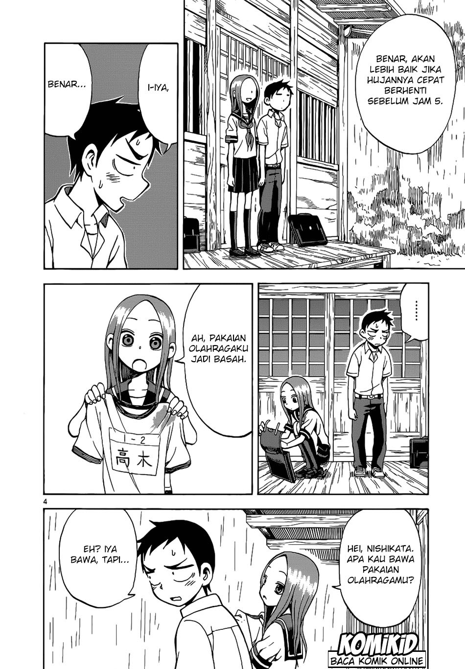 Karakai Jouzu no Takagi-san Chapter 10