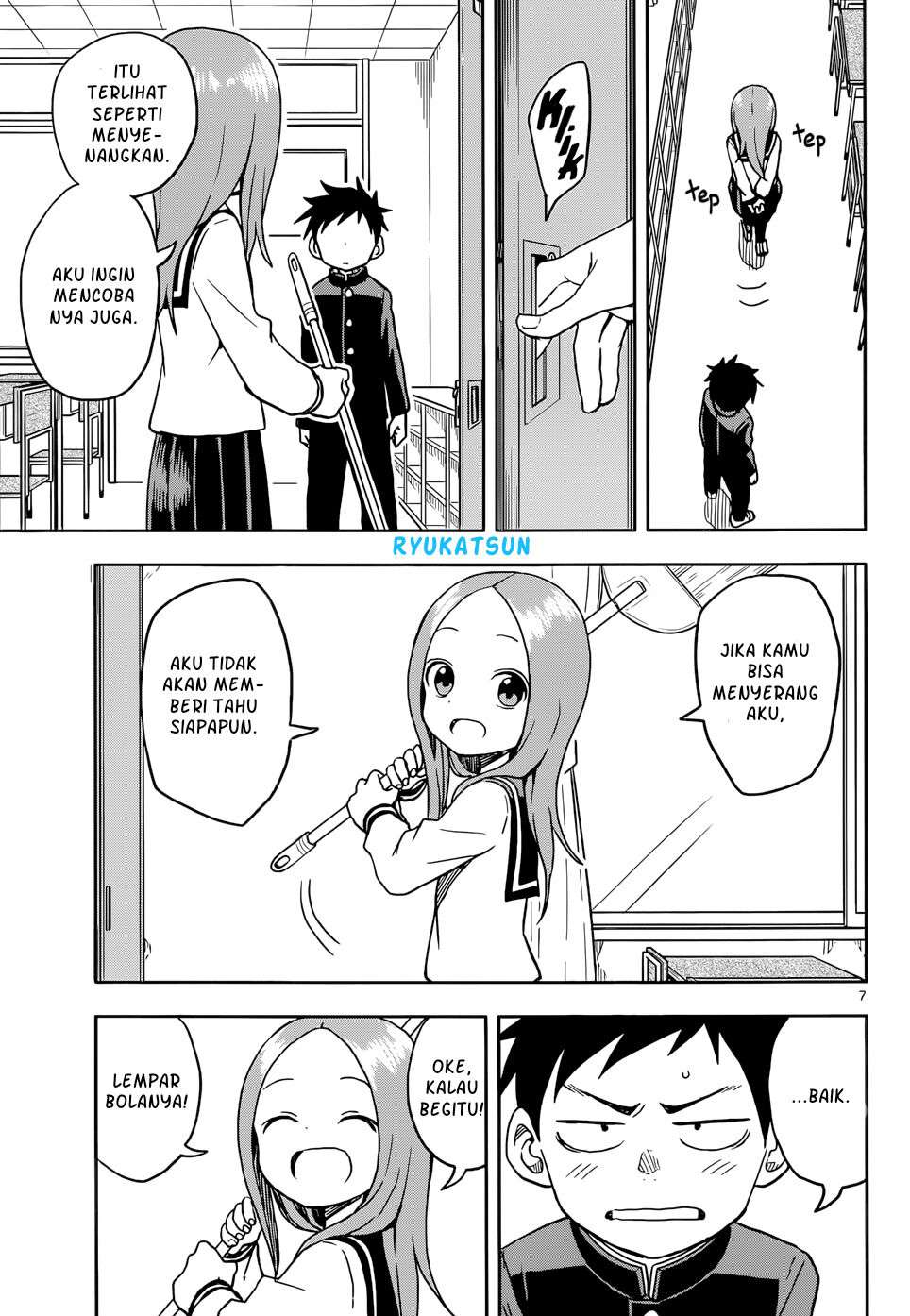 Karakai Jouzu no Takagi-san Chapter 104