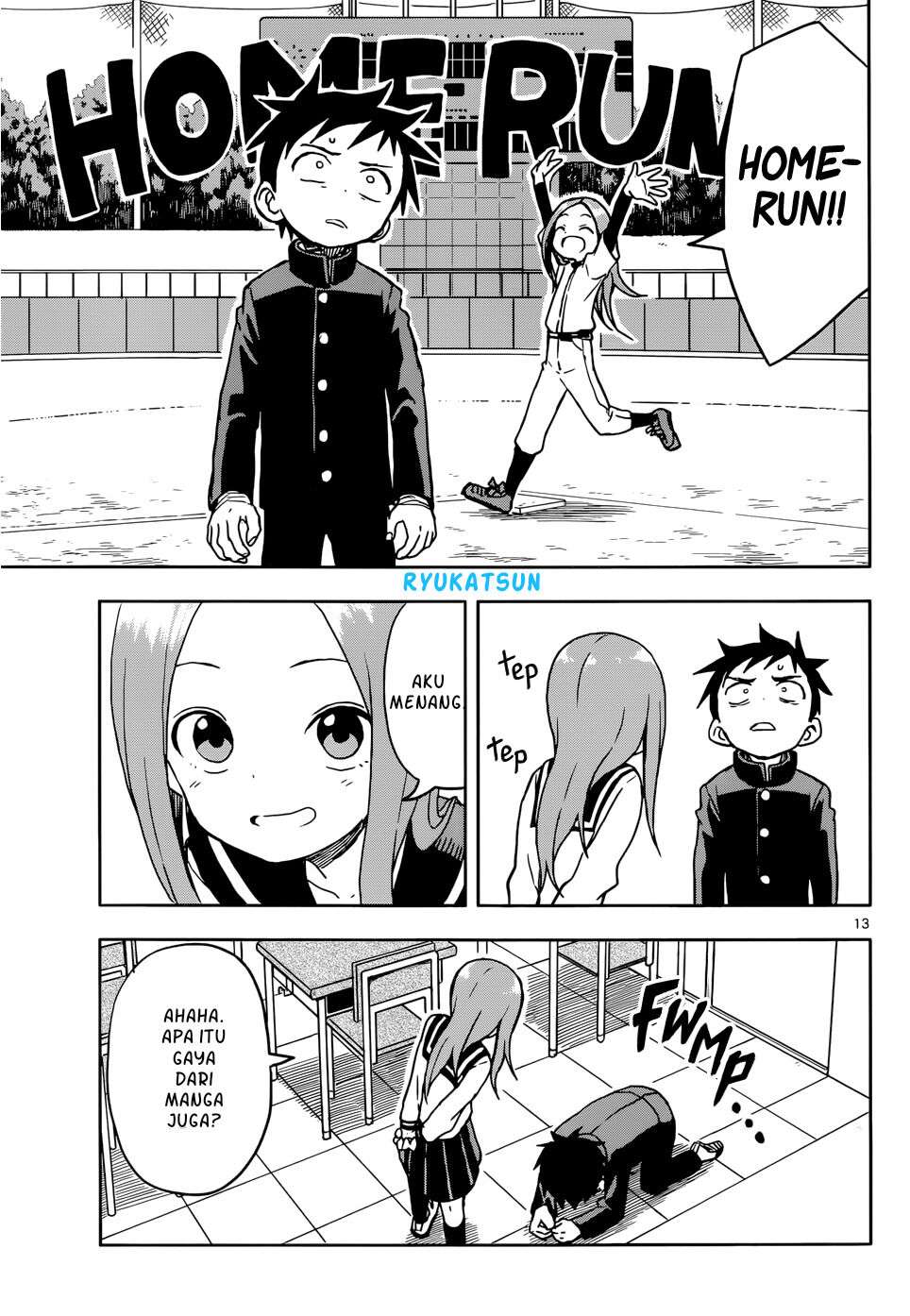 Karakai Jouzu no Takagi-san Chapter 104