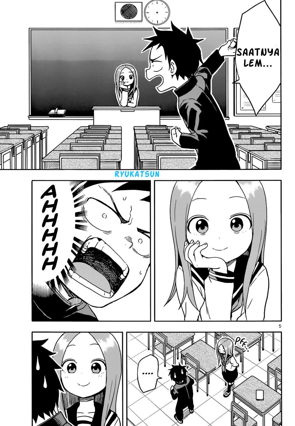 Karakai Jouzu no Takagi-san Chapter 104