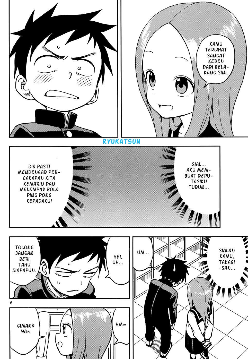 Karakai Jouzu no Takagi-san Chapter 104