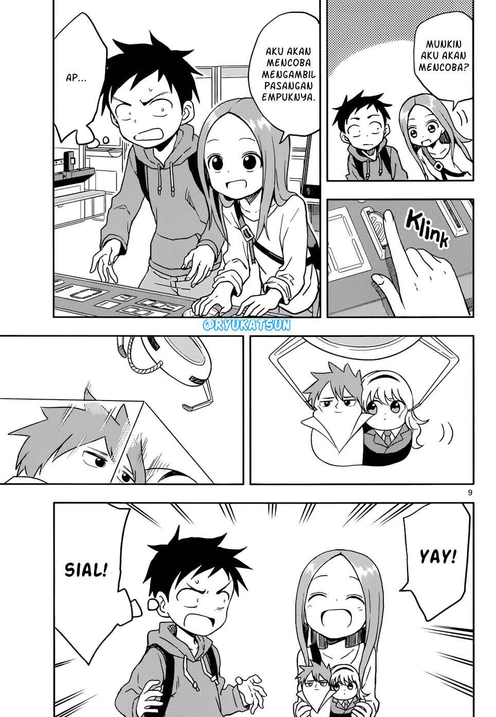 Karakai Jouzu no Takagi-san Chapter 106