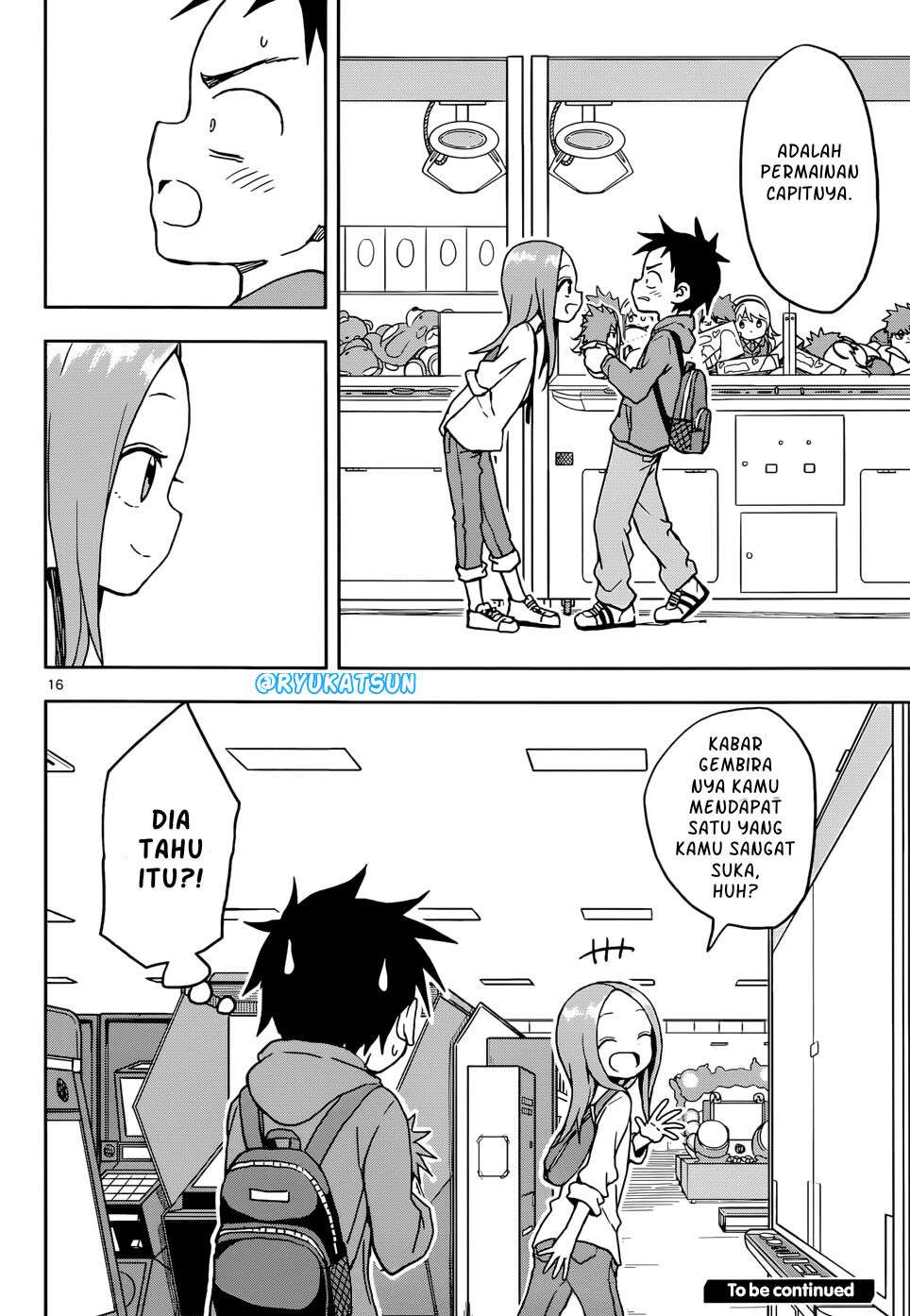 Karakai Jouzu no Takagi-san Chapter 106