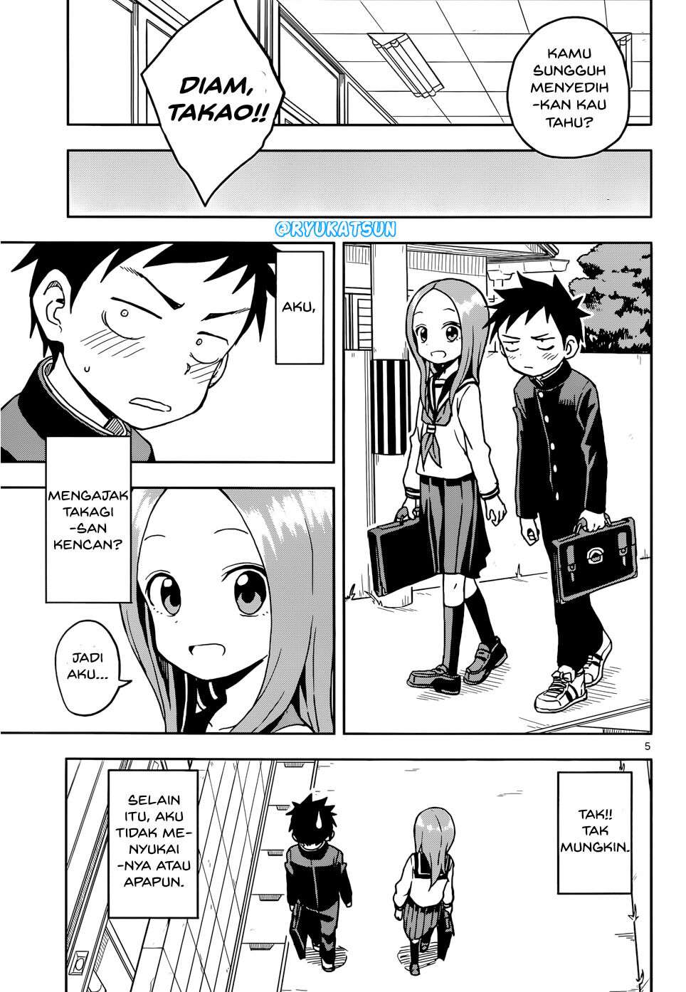 Karakai Jouzu no Takagi-san Chapter 108