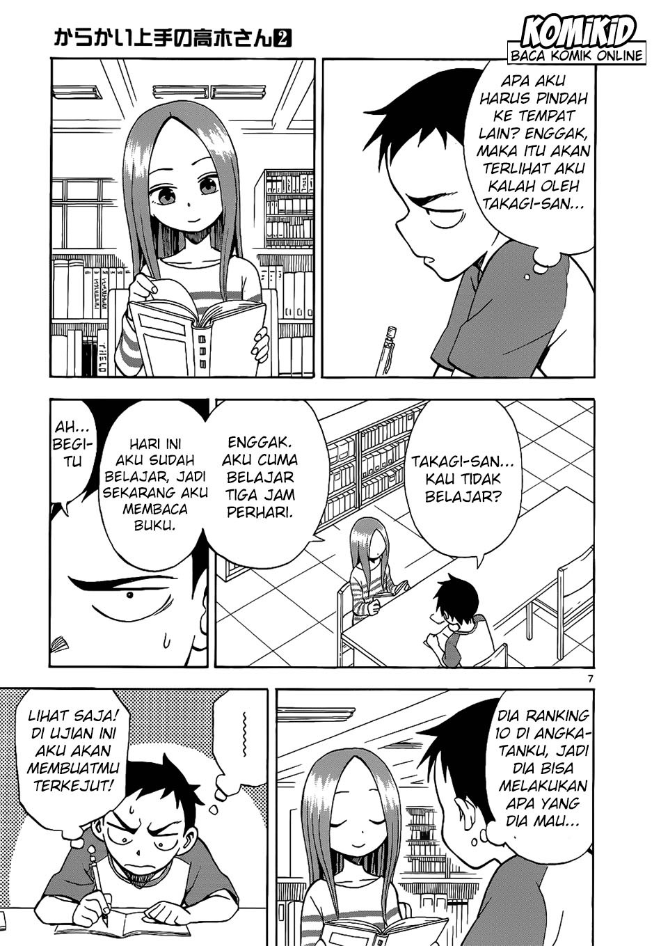 Karakai Jouzu no Takagi-san Chapter 11