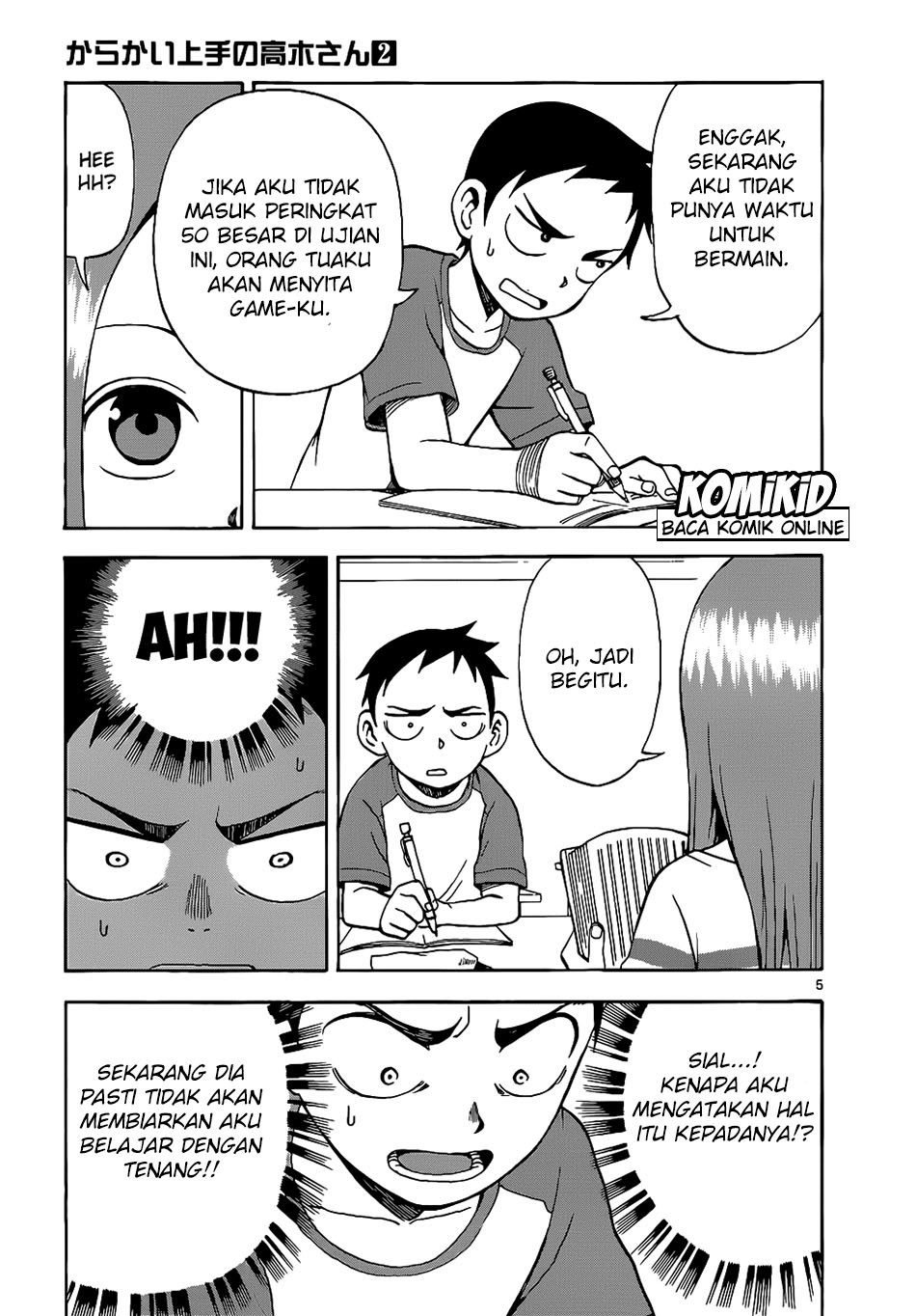 Karakai Jouzu no Takagi-san Chapter 11