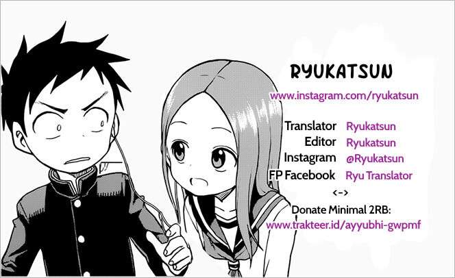 Karakai Jouzu no Takagi-san Chapter 113