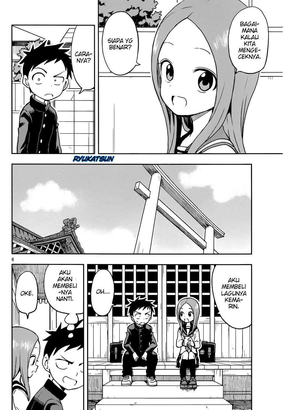 Karakai Jouzu no Takagi-san Chapter 113