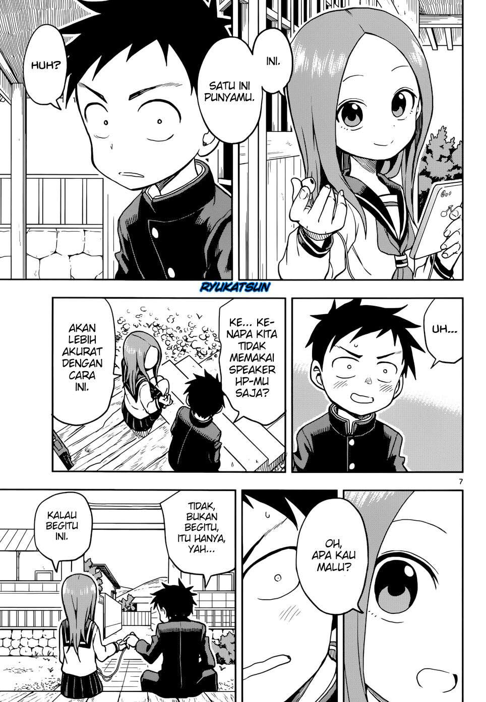 Karakai Jouzu no Takagi-san Chapter 113