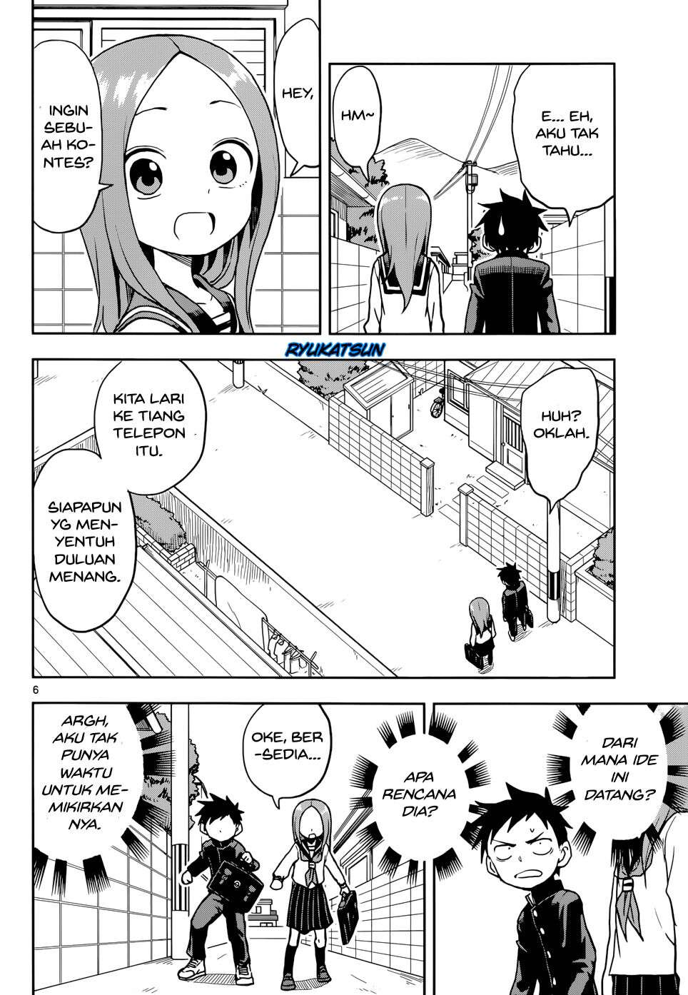 Karakai Jouzu no Takagi-san Chapter 114