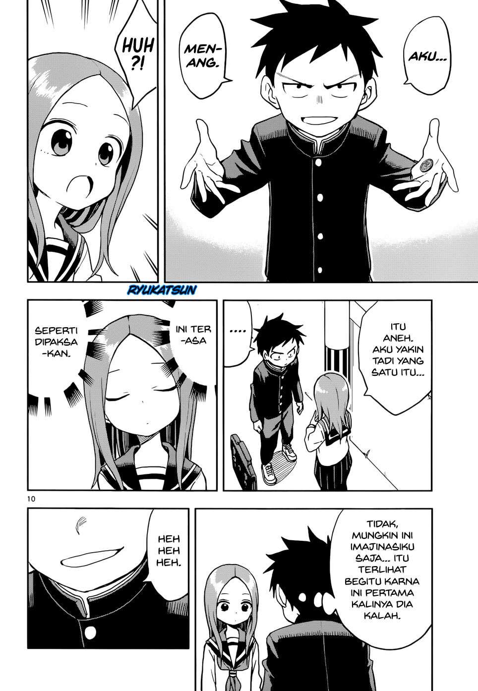 Karakai Jouzu no Takagi-san Chapter 114