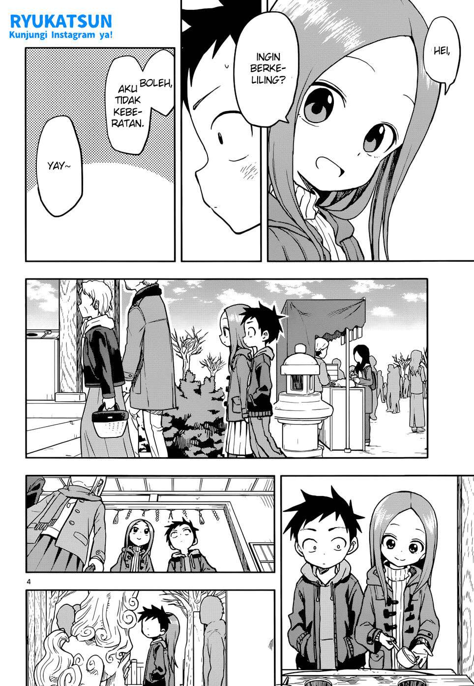 Karakai Jouzu no Takagi-san Chapter 116