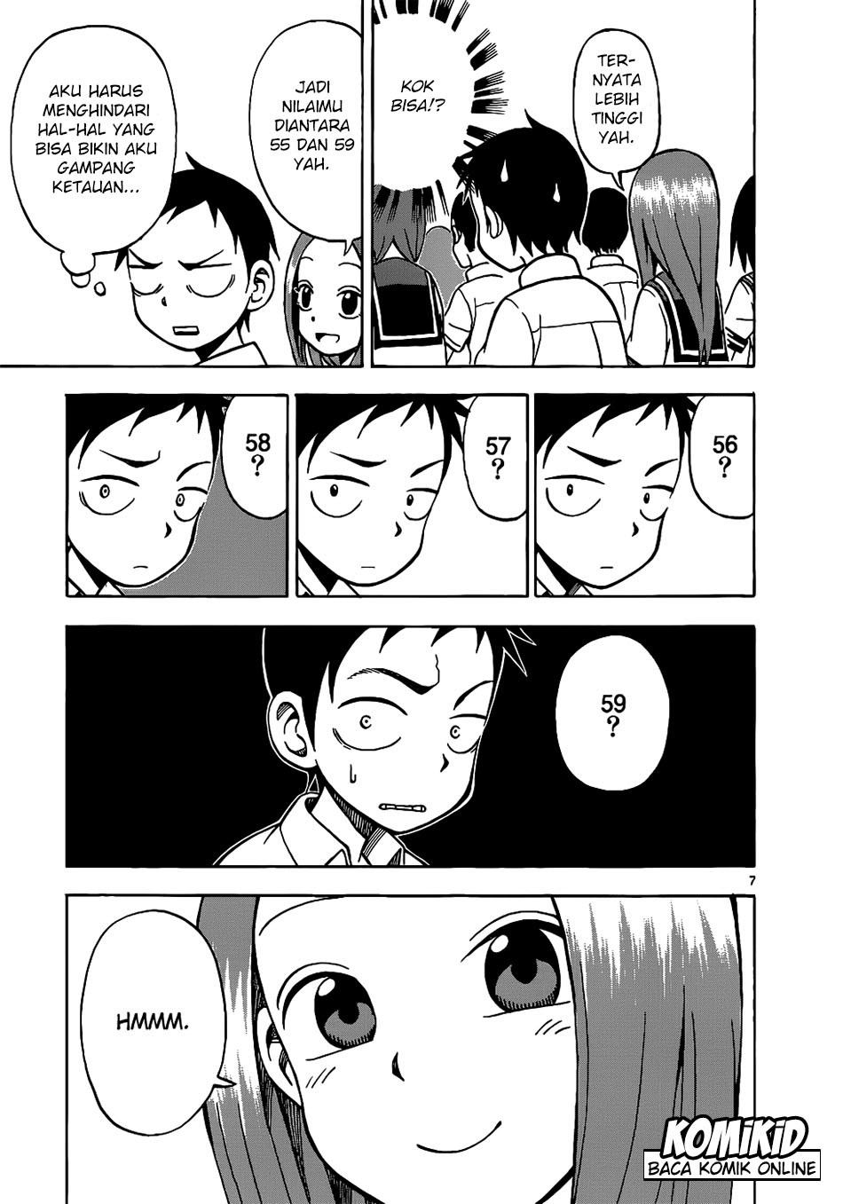 Karakai Jouzu no Takagi-san Chapter 12