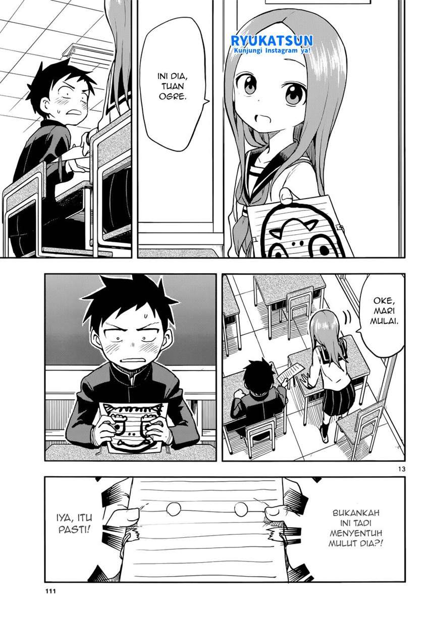 Karakai Jouzu no Takagi-san Chapter 121