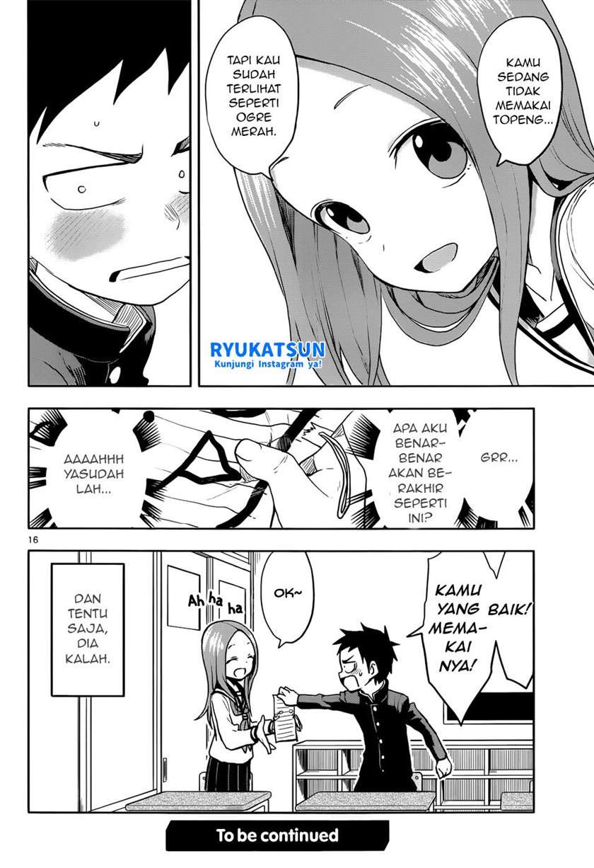 Karakai Jouzu no Takagi-san Chapter 121