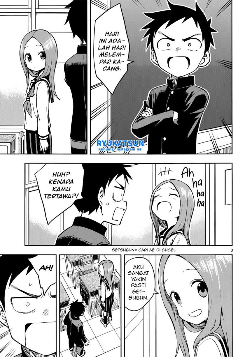 Karakai Jouzu no Takagi-san Chapter 121