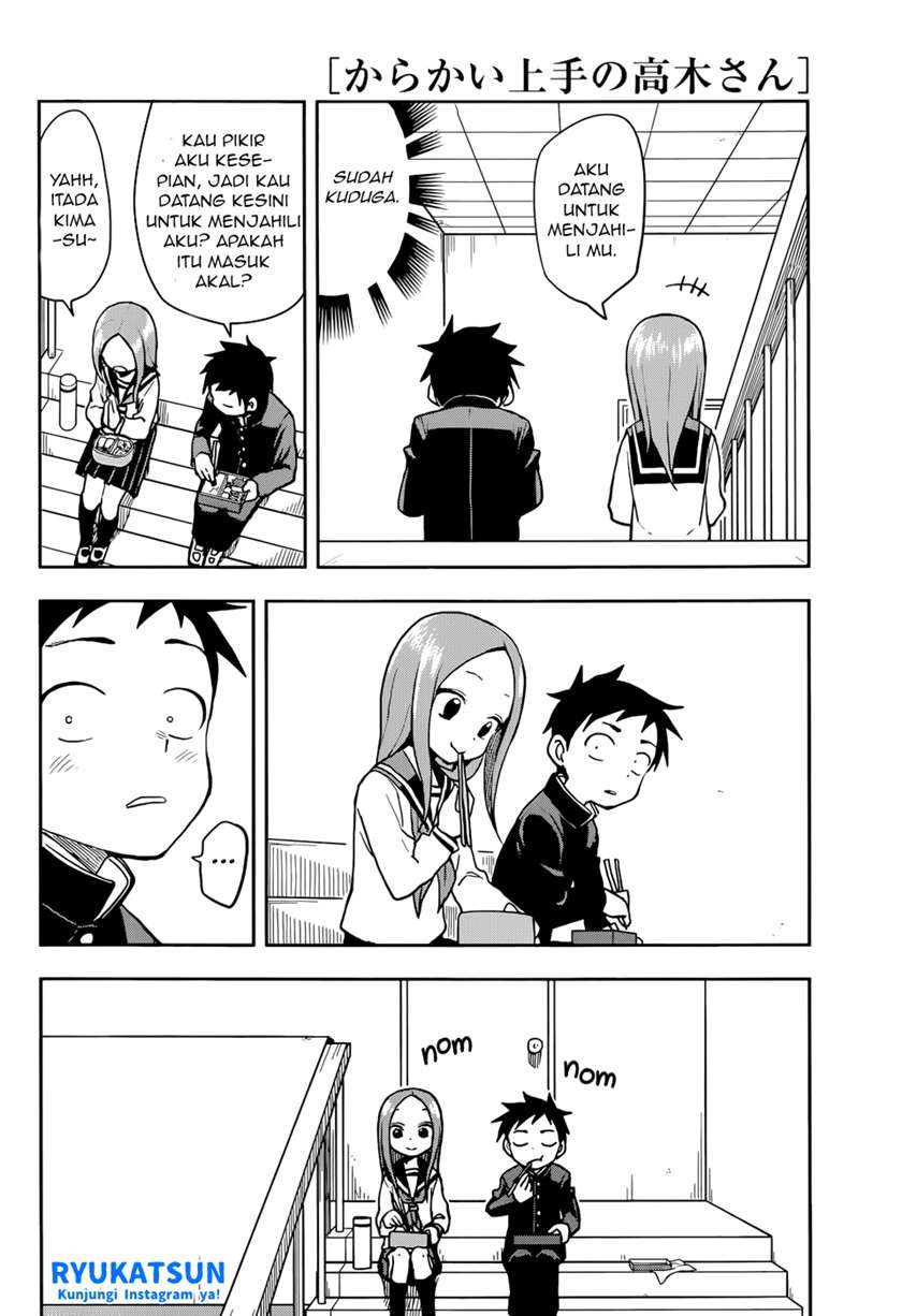 Karakai Jouzu no Takagi-san Chapter 125