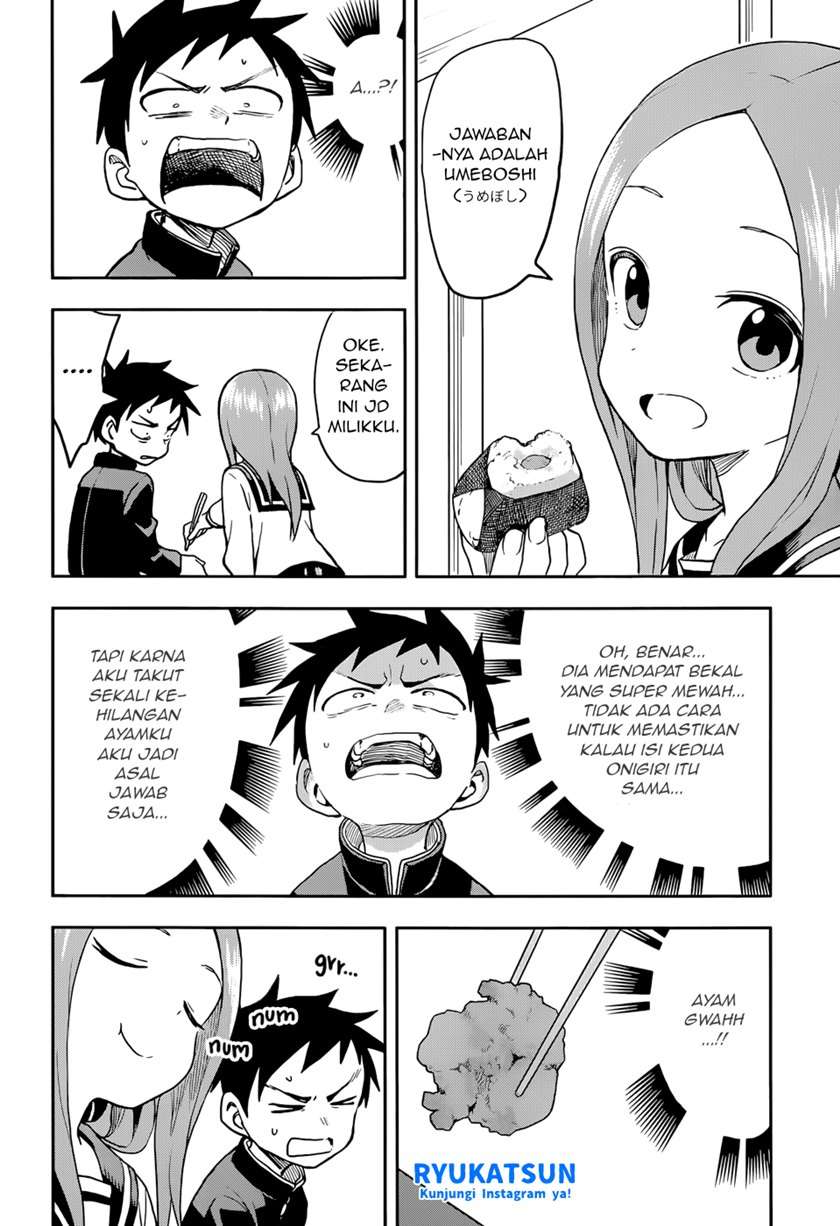 Karakai Jouzu no Takagi-san Chapter 125