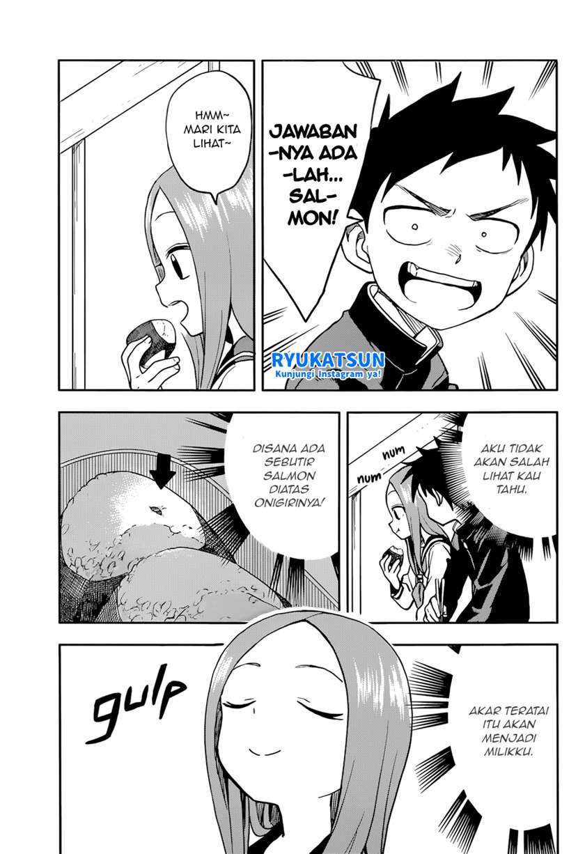 Karakai Jouzu no Takagi-san Chapter 125