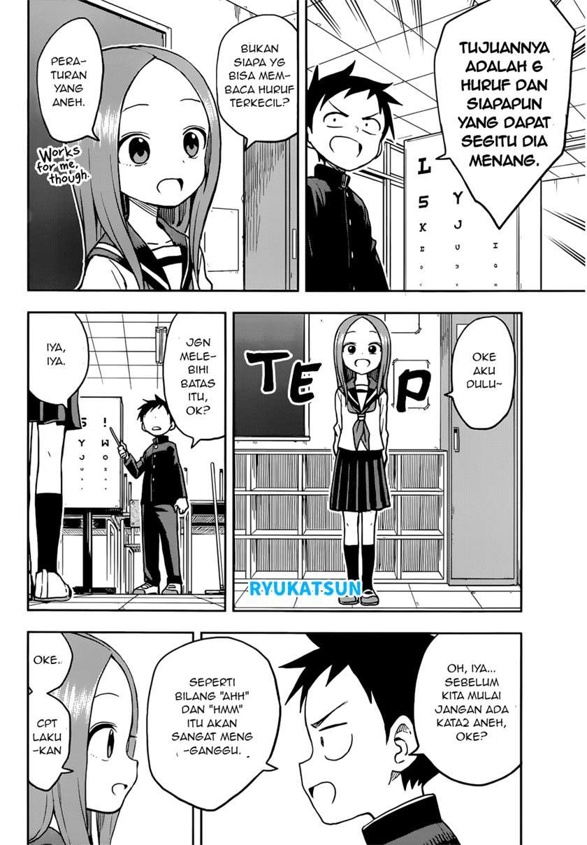 Karakai Jouzu no Takagi-san Chapter 128