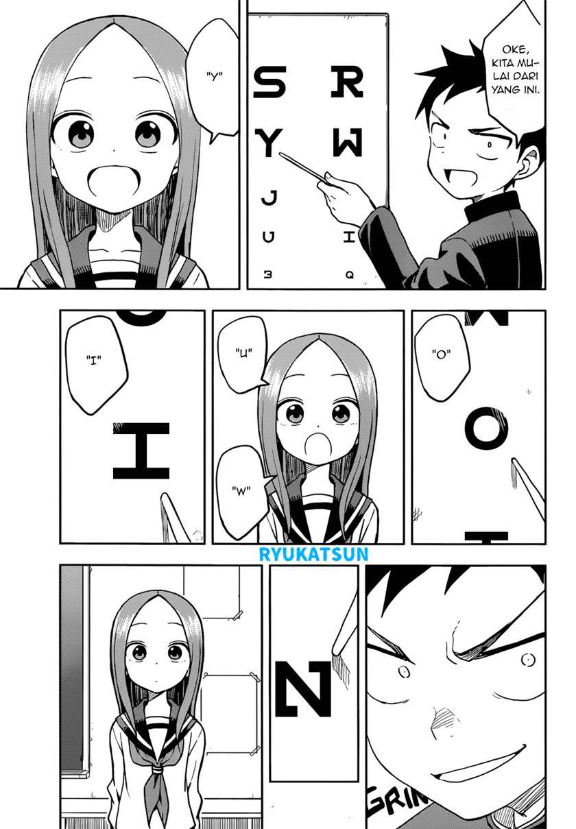 Karakai Jouzu no Takagi-san Chapter 128