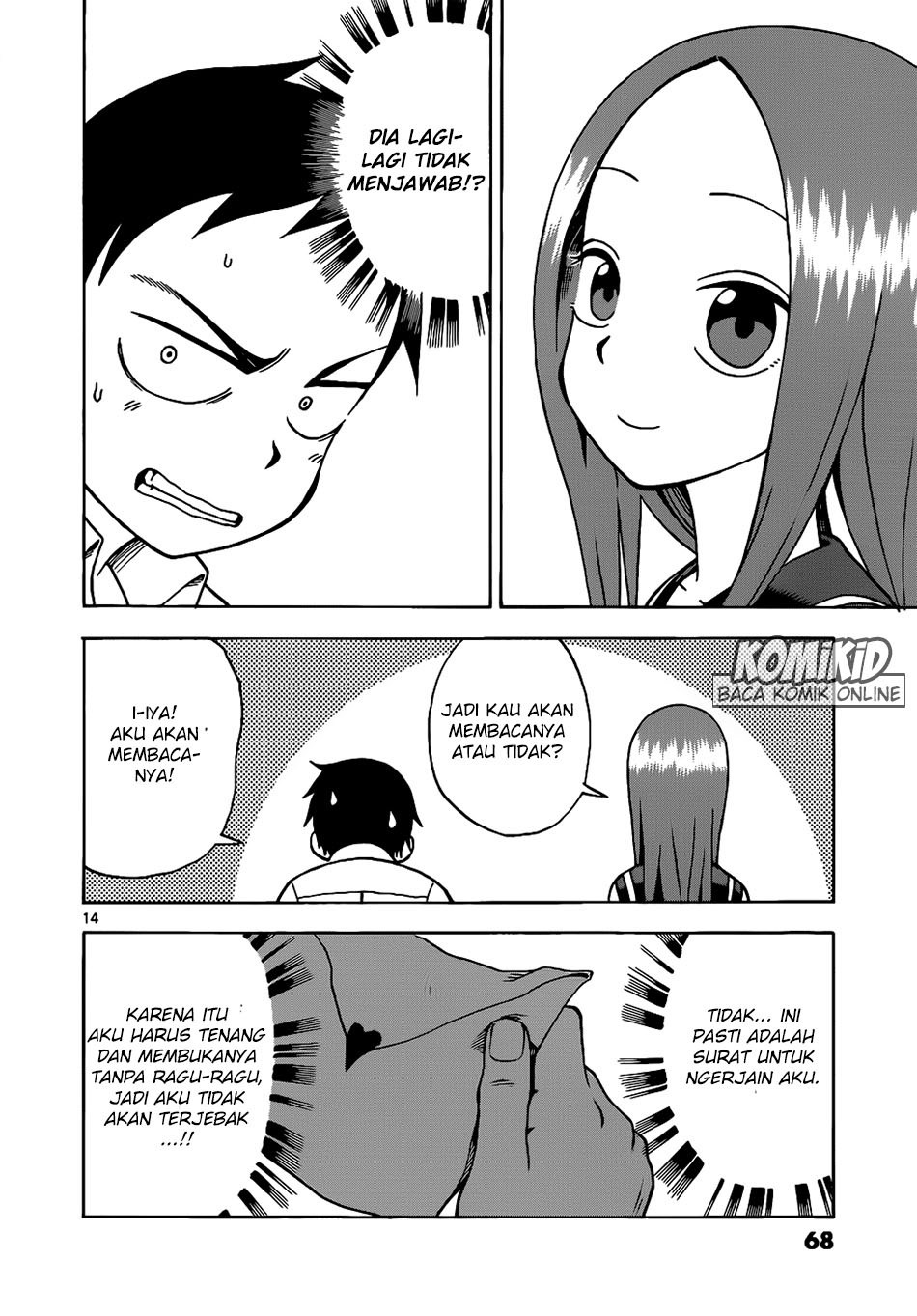 Karakai Jouzu no Takagi-san Chapter 13