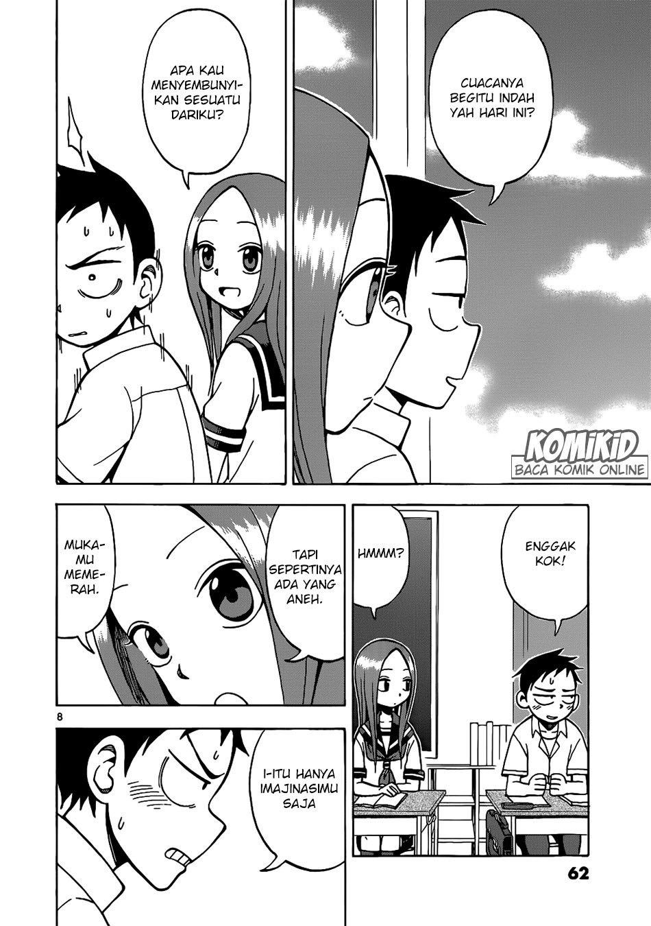 Karakai Jouzu no Takagi-san Chapter 13