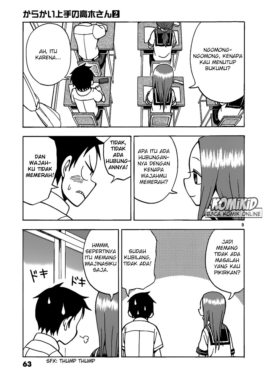 Karakai Jouzu no Takagi-san Chapter 13